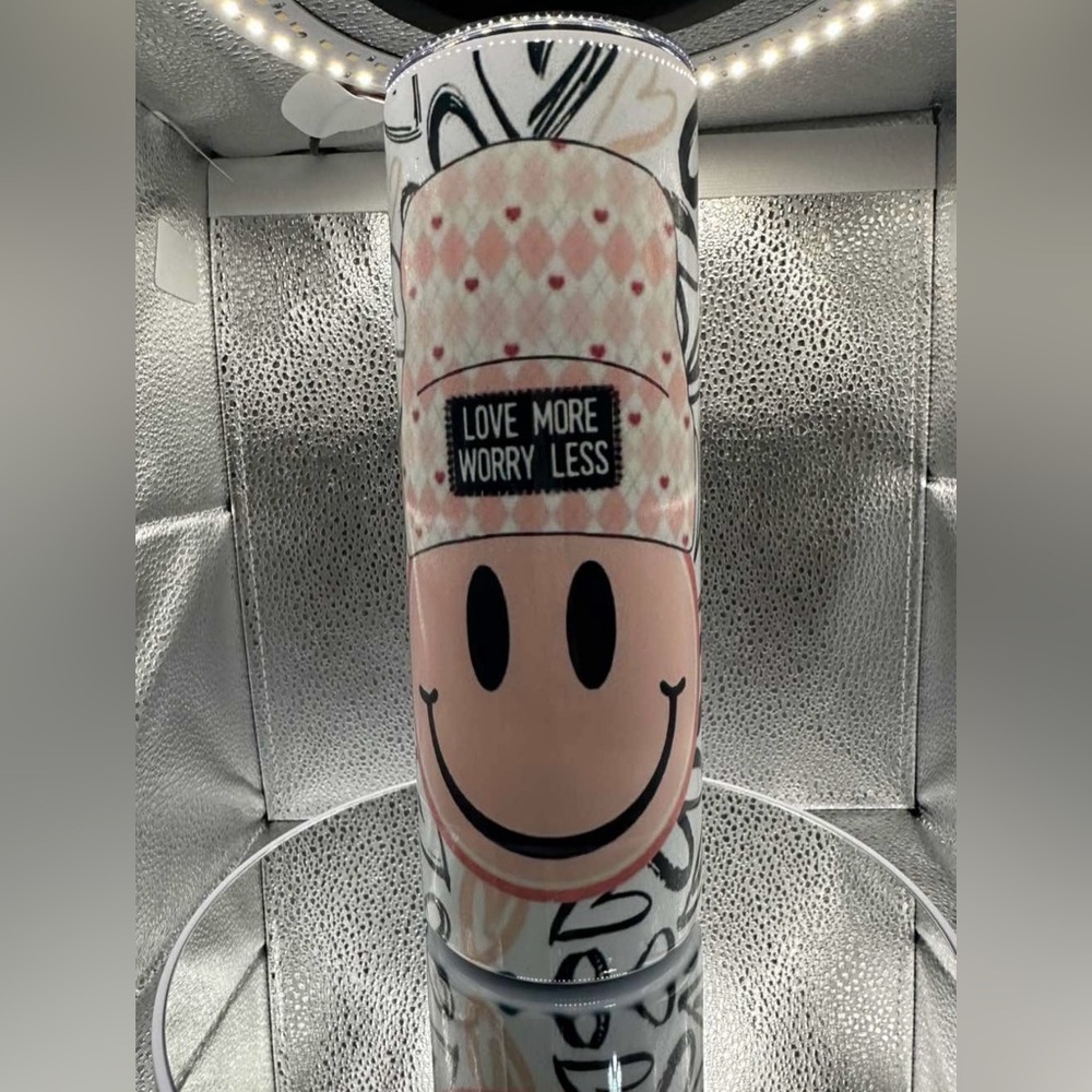 Love More, Worry Less Tumbler